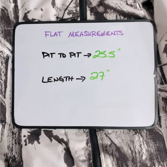 Great Outdoorsman White Brown Winter Woodlands Camo Hunting Jacket L - Picture 4 of 16